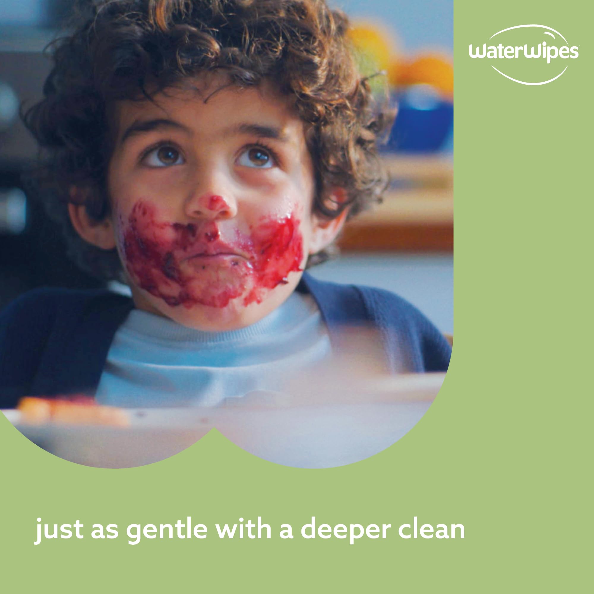WaterWipes Sensitive+ Baby & Toddler Wipes, 180 Count (3 Packs), 3-In-1 Cleans, Cares, Protects, 99.9% Water, Textured Clean, Unscented
