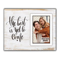 SZ-PengXin Engagement Gifts for Couples Gifts for Newly Engaged Couples Engagement Gift for Women Happy Engagement Party Gift Personalized Picture Frame The Best Is Yet To Come Engaged Photo Frame
