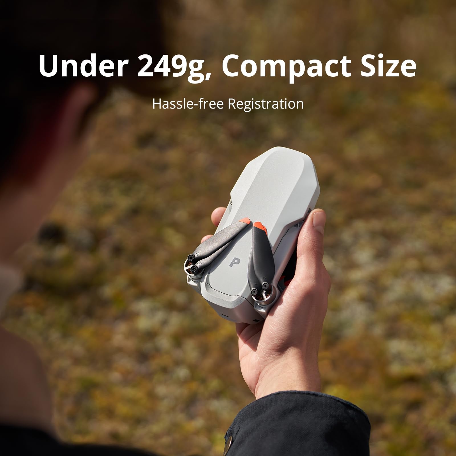 Potensic ATOM 2 Fly More Combo with RC PTD 1, Drones with Camera for Adults 4K Video, 8K Photo, 10KM Transmission, 96 Mins Flight, 3-Axis Gimbal, AI Track, Vertical Shooting, AI Night Shot, Under 249g