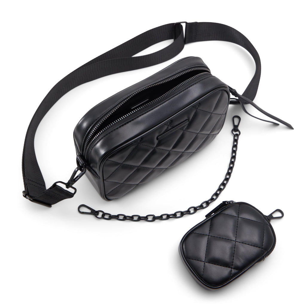 Aldo Women's Evelia Cross Body, Black/Black