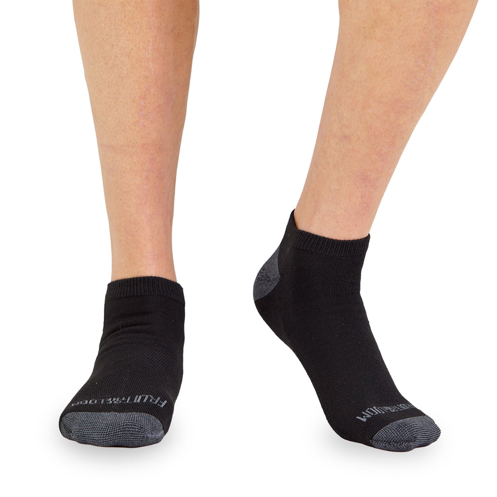 Fruit of the Loom Men's Dual Defense Ankle Socks 12 Count ( 1Pack)