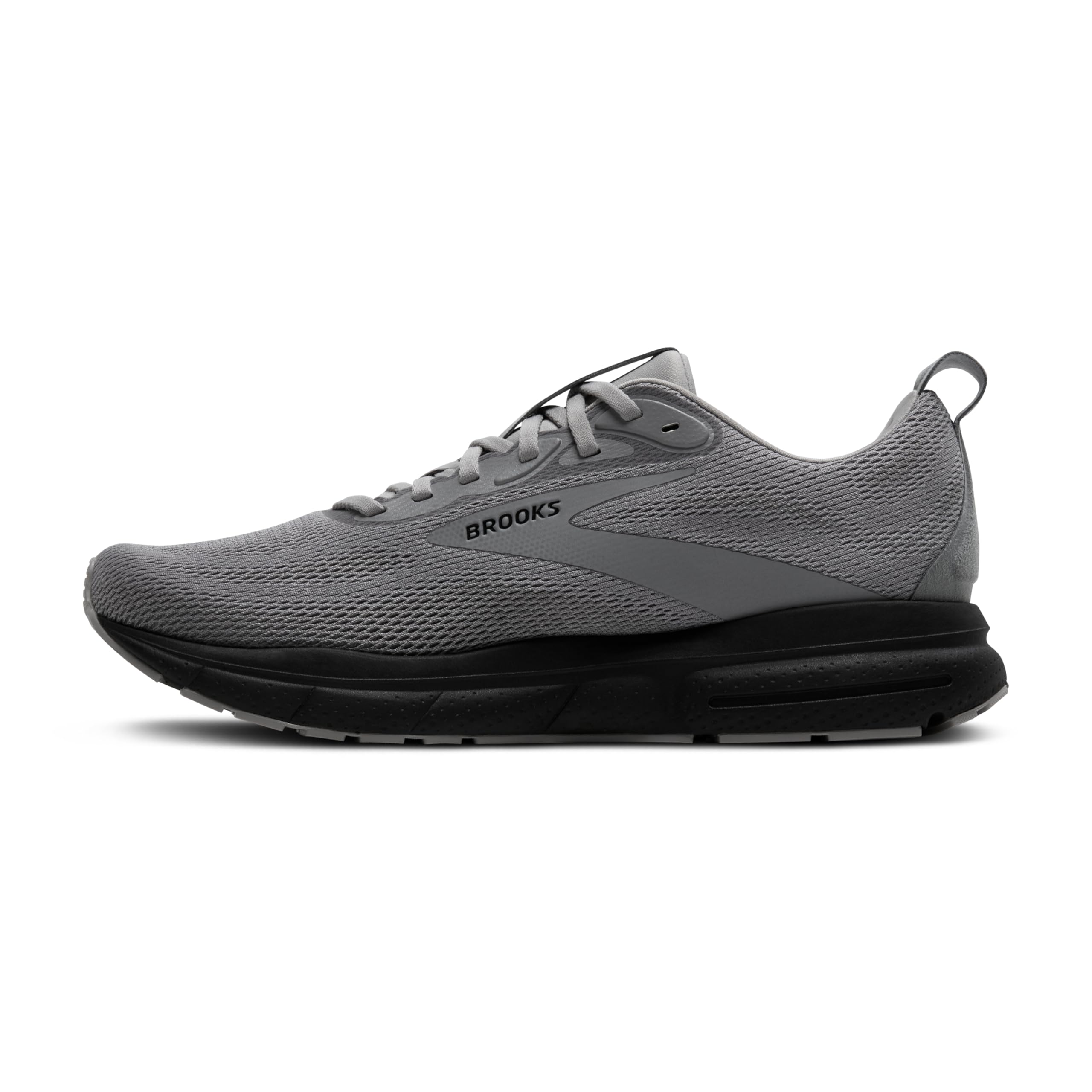 Brooks Men’s Trace 4 Neutral Running Shoe - Grey/Black/Ebony - 11 Medium