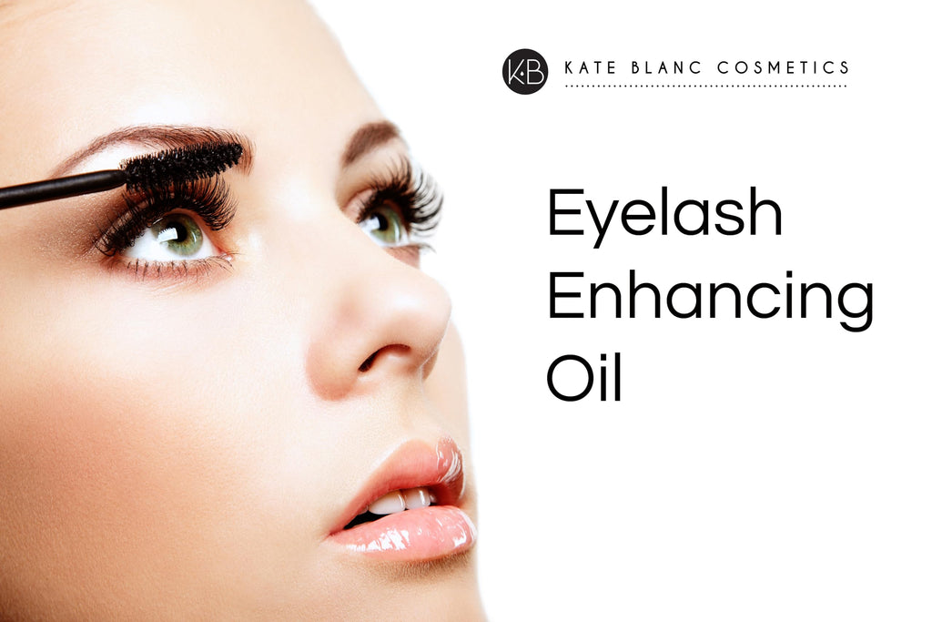 Kate Blanc Cosmetics Castor Oil Organic for Hair, Lashes, Face (2oz), 100% Pure, Cold Pressed, Hexane Free Hair Oil. Lash Serum for Thicker-Looking Eyelashes & Eyebrows