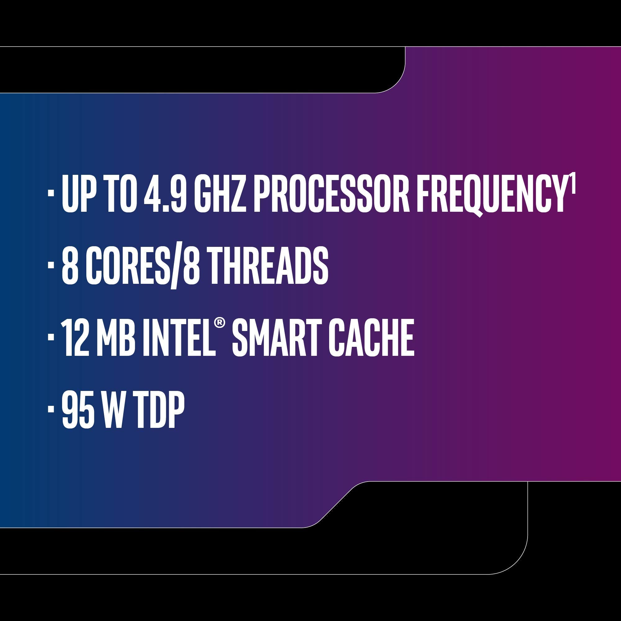 Intel Core i7-9700k 8 core 3.6GHz GPU LGA-1151 CPU SRG15 (Renewed)