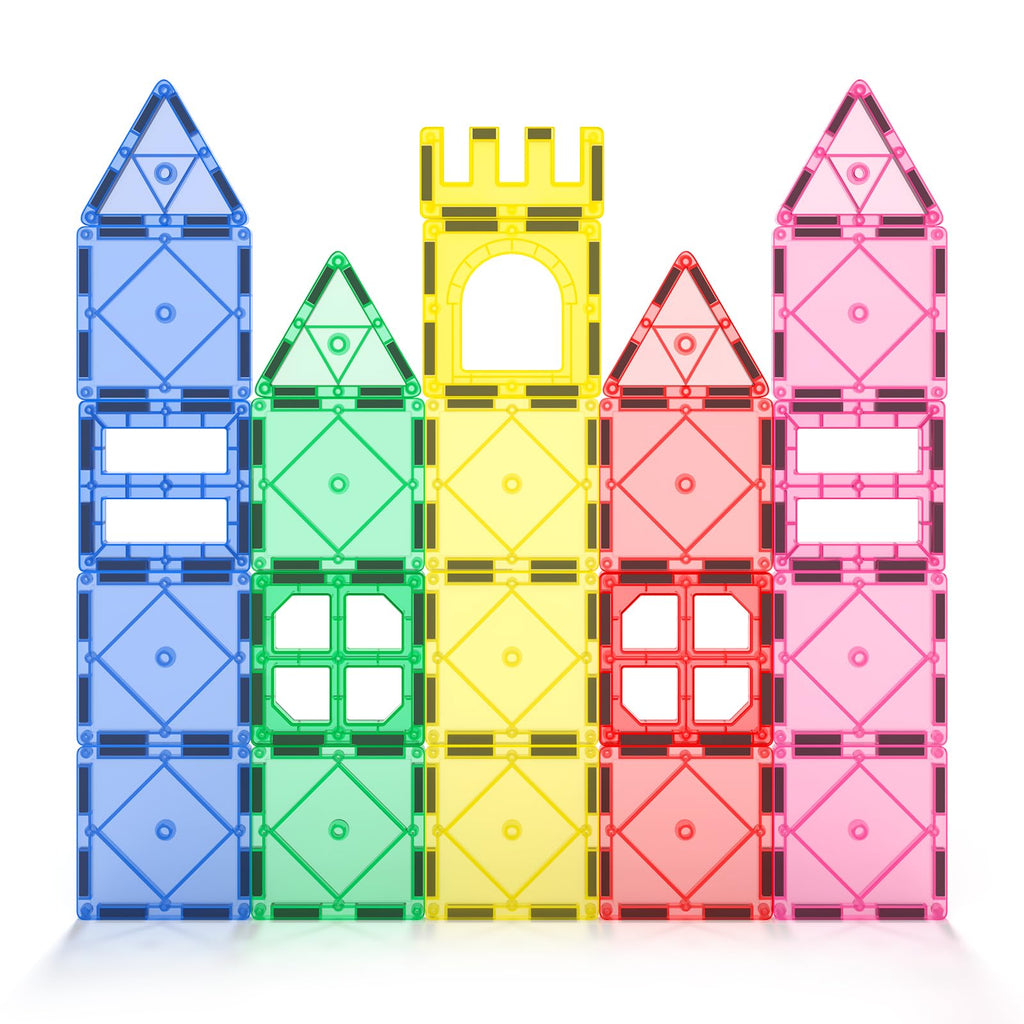 Soyee Magnetic Tiles Toddler Toys Magnetic Building Blocks for Kids Ages 3-12 STEM Educational Toys for Girls & Boys Sensory Toys for Kids with Autism Classroom Must Haves