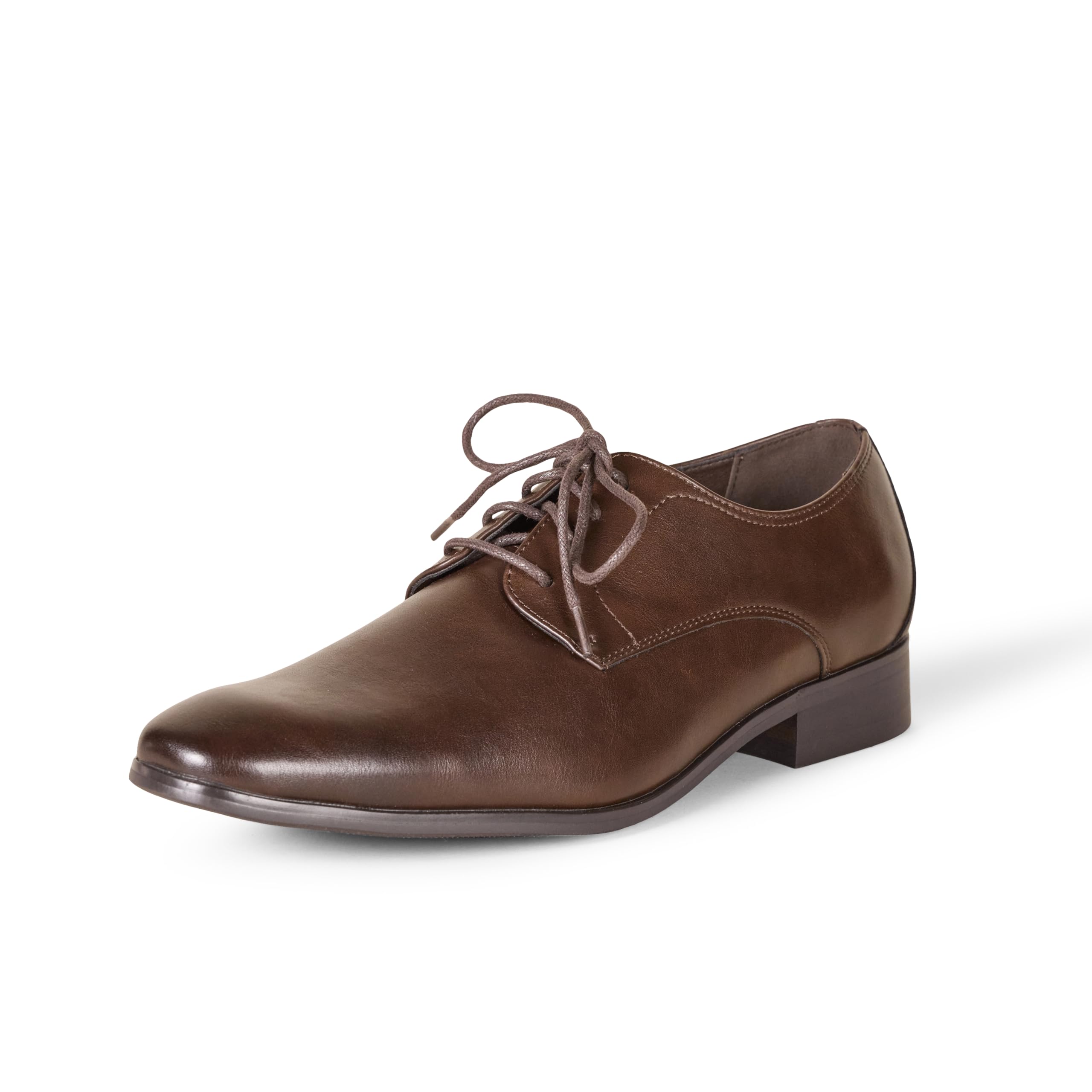 Amazon Essentials Men's Derby Shoe, Dark Brown, 9.5