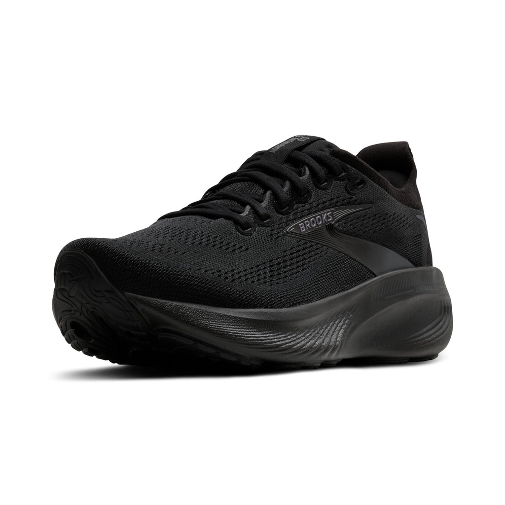 Brooks Men’s Adrenaline GTS 25 Supportive Running & Walking Shoe - Black/Black/Ebony - 11.5 Wide