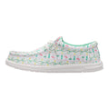 HEYDUDE Wally Beachmas White/Multi 11, Men’s Shoes, Slip-on Loafers, Comfortable & Light-Weight