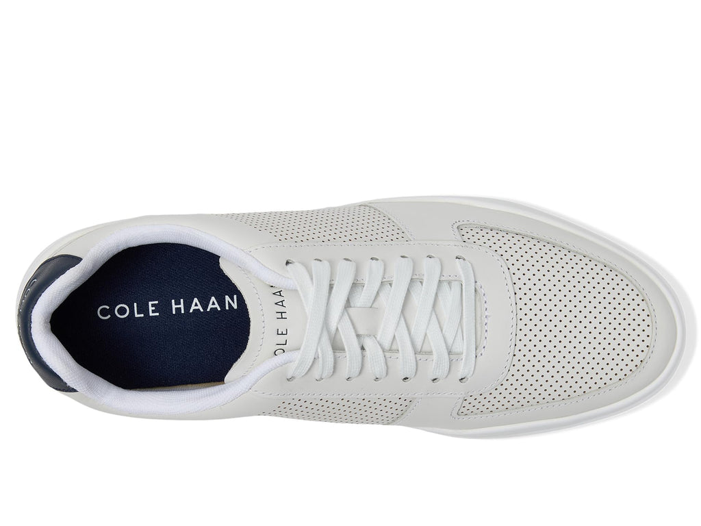 Cole HAAN Mens Grand Crosscourt Modern Perforated Sneaker, Optic White/Peacoat, 11-M US