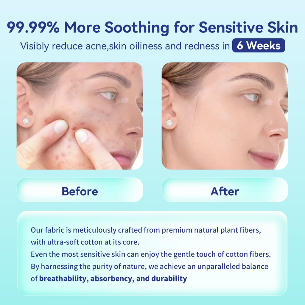 Ditoi Disposable Face Towels,Ultra Thick Face Towelettes XL, Lint-Free Facial Wipes for Makeup Removal & Gentle Skin Care,50 Count, 10"×12", Pearl-textured