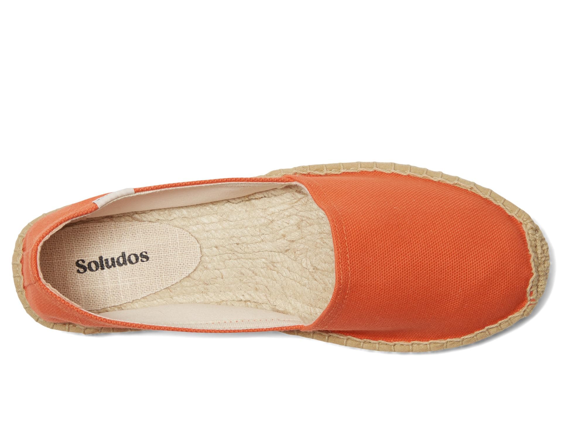 Soludos Women's Original Espadrille Flama Orange 8-8.5 Medium