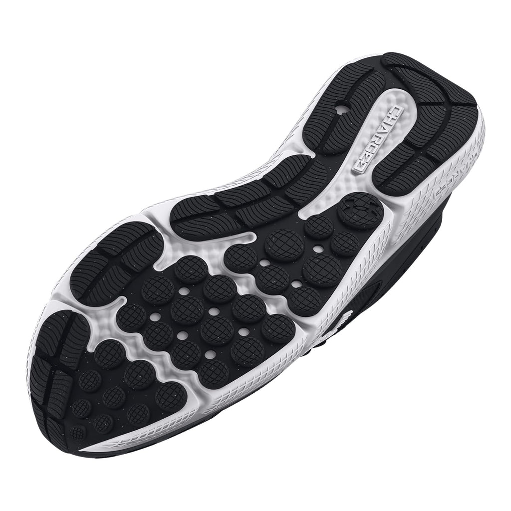 Under Armour Women's Charged Assert 10 D, (001) Black/Black/White, 8, US