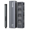 Fanttik E1 Max Electric Screwdriver, Mini Precision Screwdriver Set, 50 Magnetic Bits, Magnetic Storage, 5/32‘’Hex, Repair Tool Kit for Electronics Phone Camera Laptop Watch (Grey)