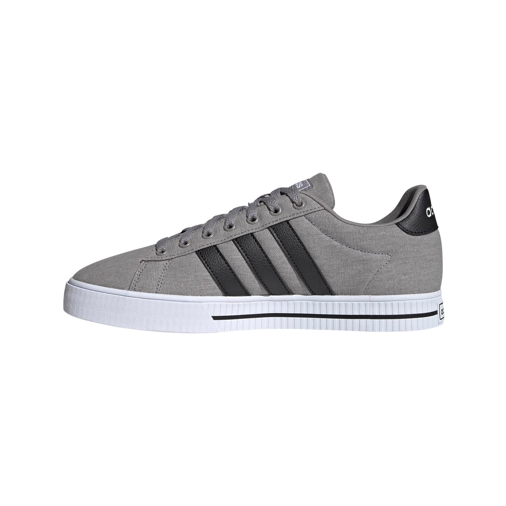 adidas Men's Daily 3.0 Skate Shoe, Dove Grey/Core Black/Cloud White, 10