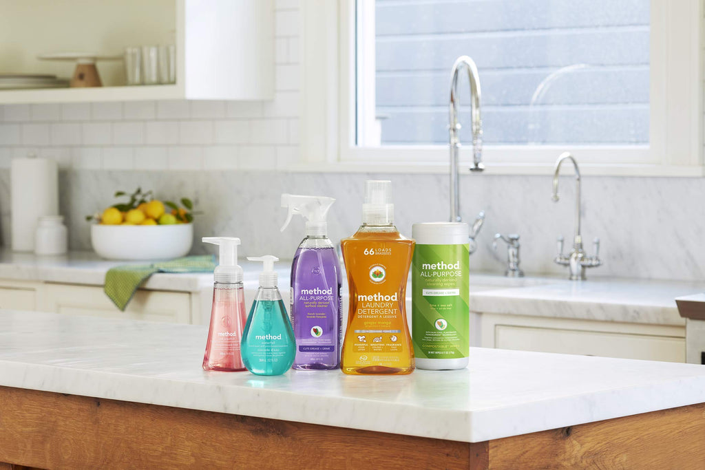 Method Antibacterial All-Purpose Cleaner Spray, Citron, Kills 99.9% of Household Germs, 28 Fl Oz (Pack of 2)