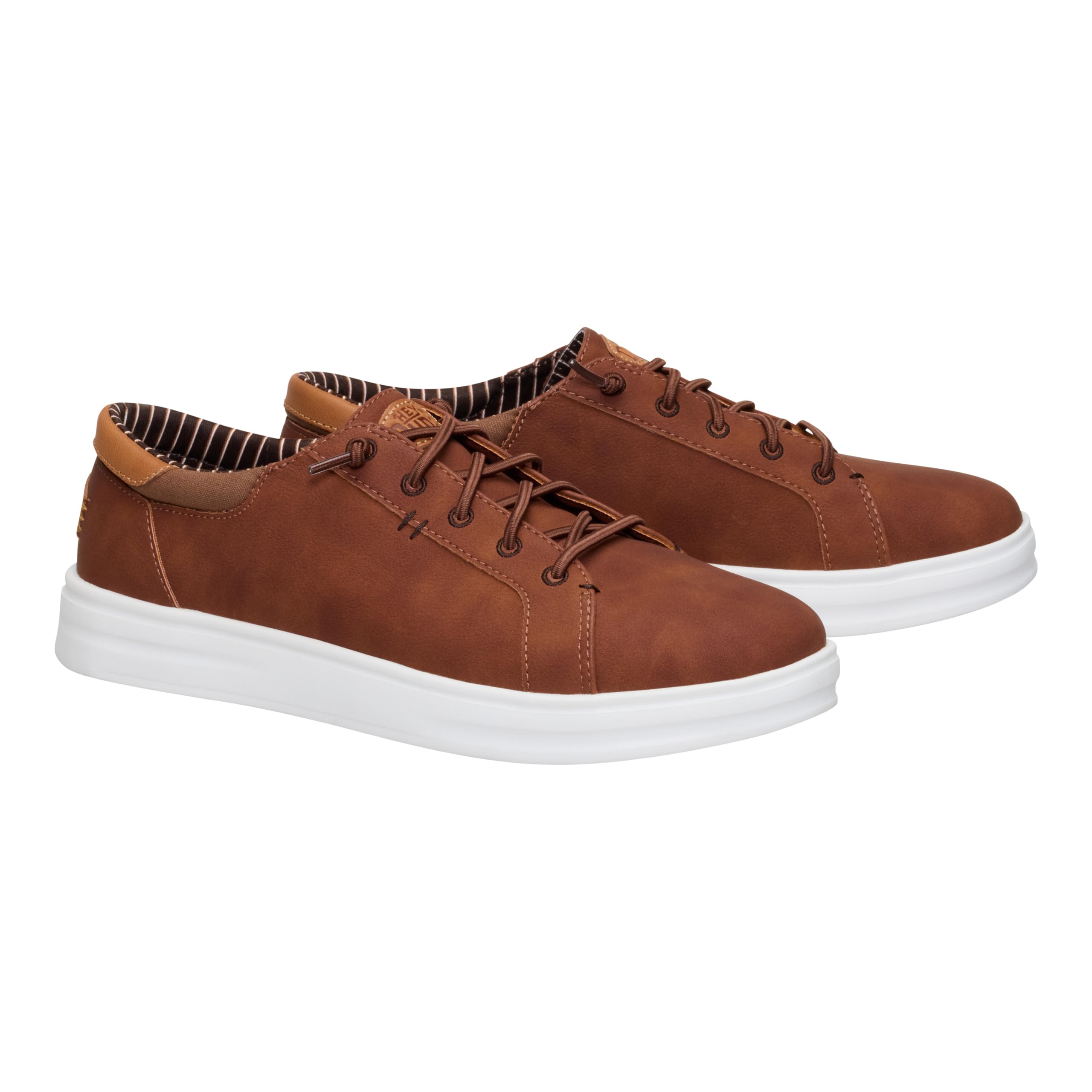 HEYDUDE Paul Pro Classic Cognac Size 14, Men's Shoes, Casual Sneakers, Comfortable & Light-Weight
