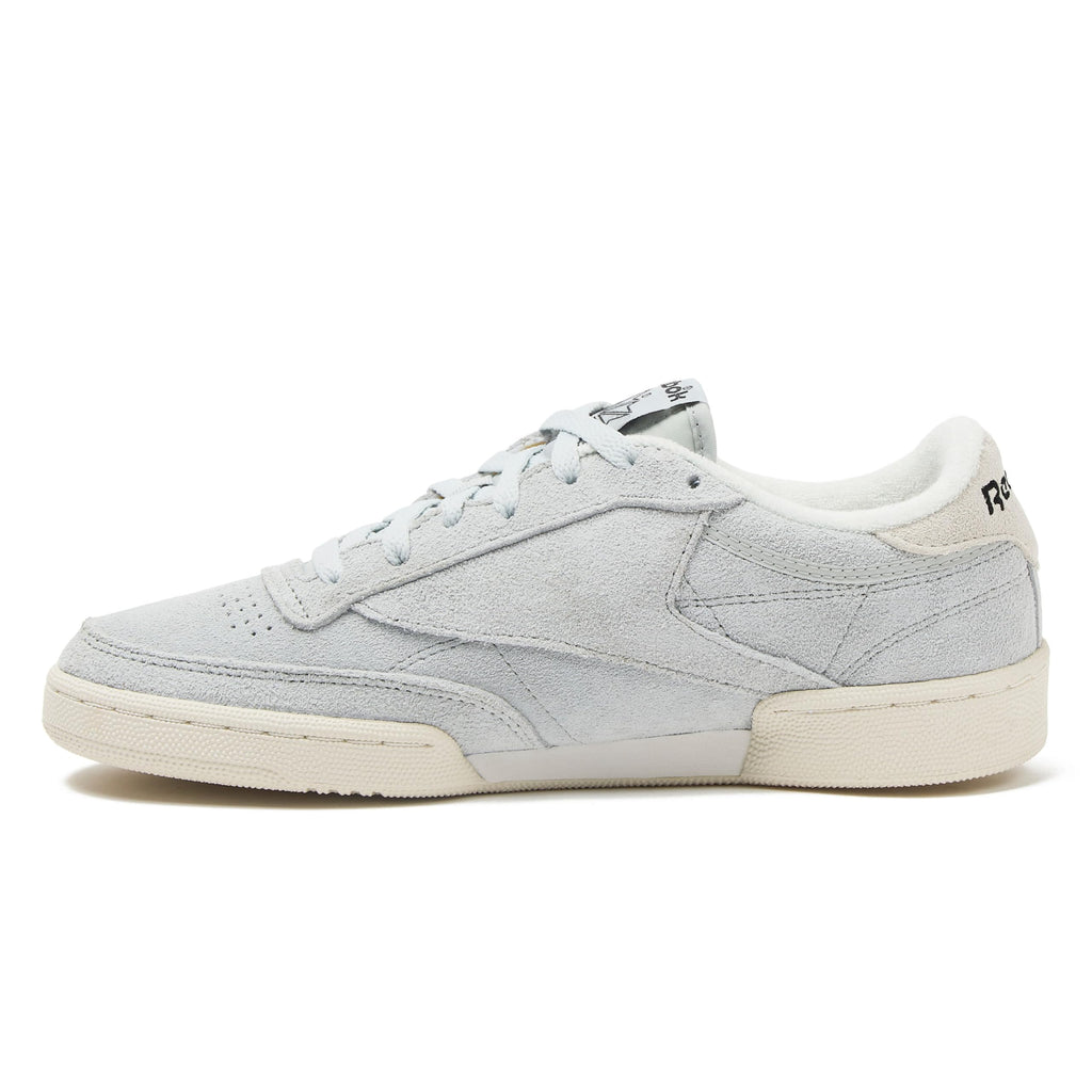 Reebok Mens Club C 85 Vintage Tennis Sneakers for Men, Simple Grey/Chalk/Black, 9.5