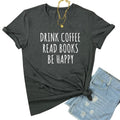YITAN Women Graphic Tshirts Cute Tees Cotton Tops Dark Grey Small