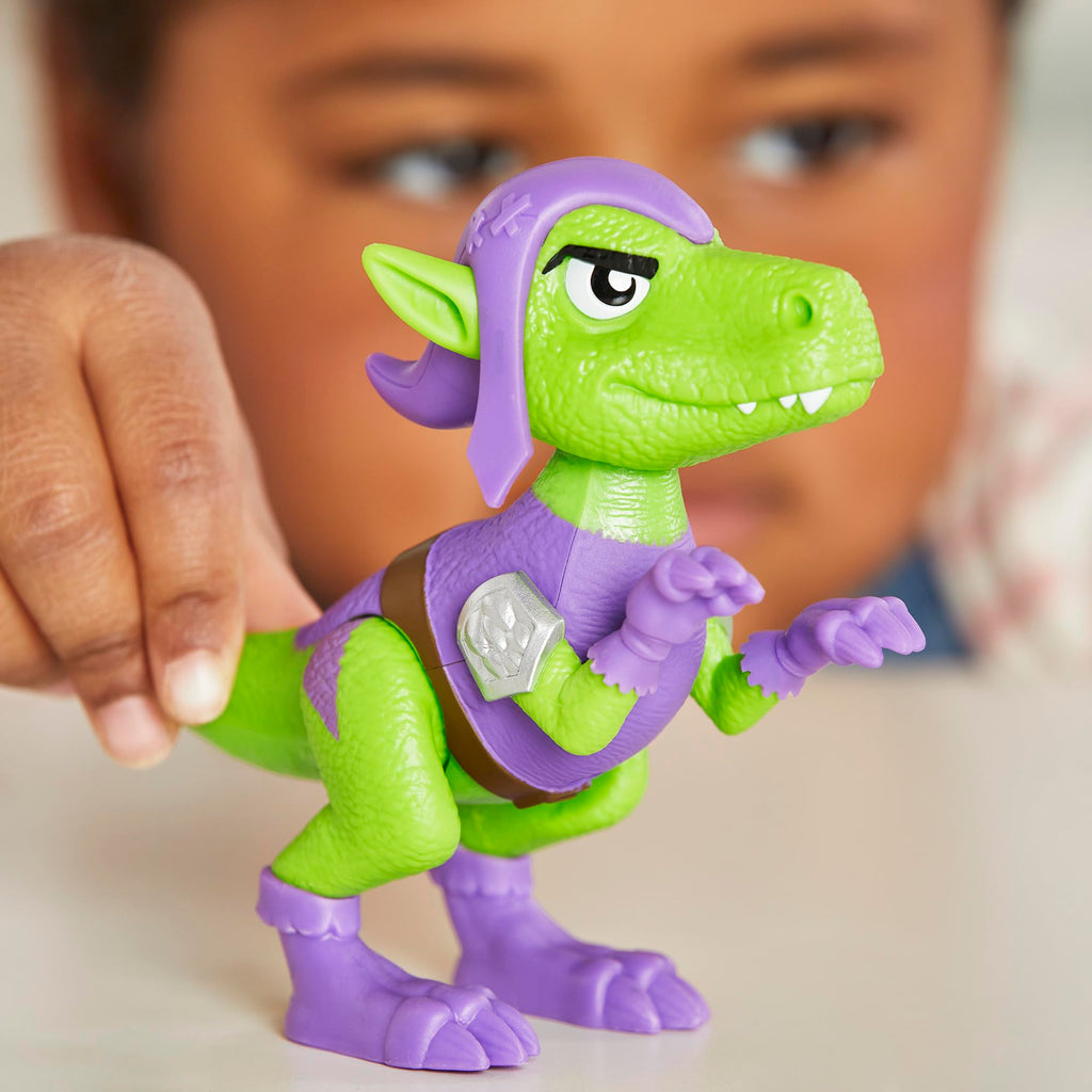 Marvel Spidey and His Amazing Friends Dino-Webs, Spidey and Goblin Raptor Action Figures Set, Super Hero Toys for Boys and Girls Ages 3 and Up