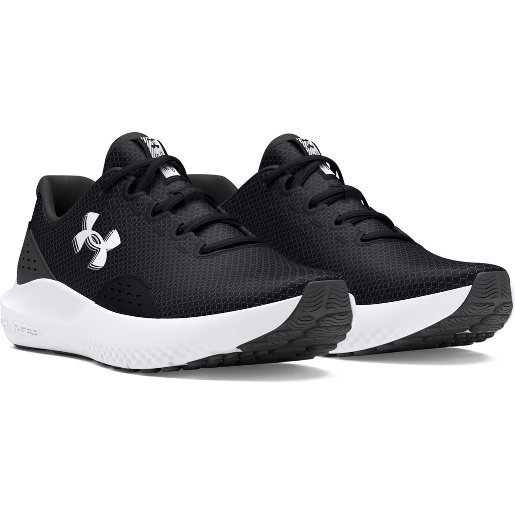 Under Armour Men's Charged Surge 4, (001) Black/Anthracite/White, 11.5, US