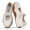 Project Cloud Womens Shoes - Lightweight Mary Jane Shoes Women with Memory Foam Insole - Non Slip Flats for Women Footwear - Women's Fashion Sneakers 2026 (Donna, Whit, 7.5) White