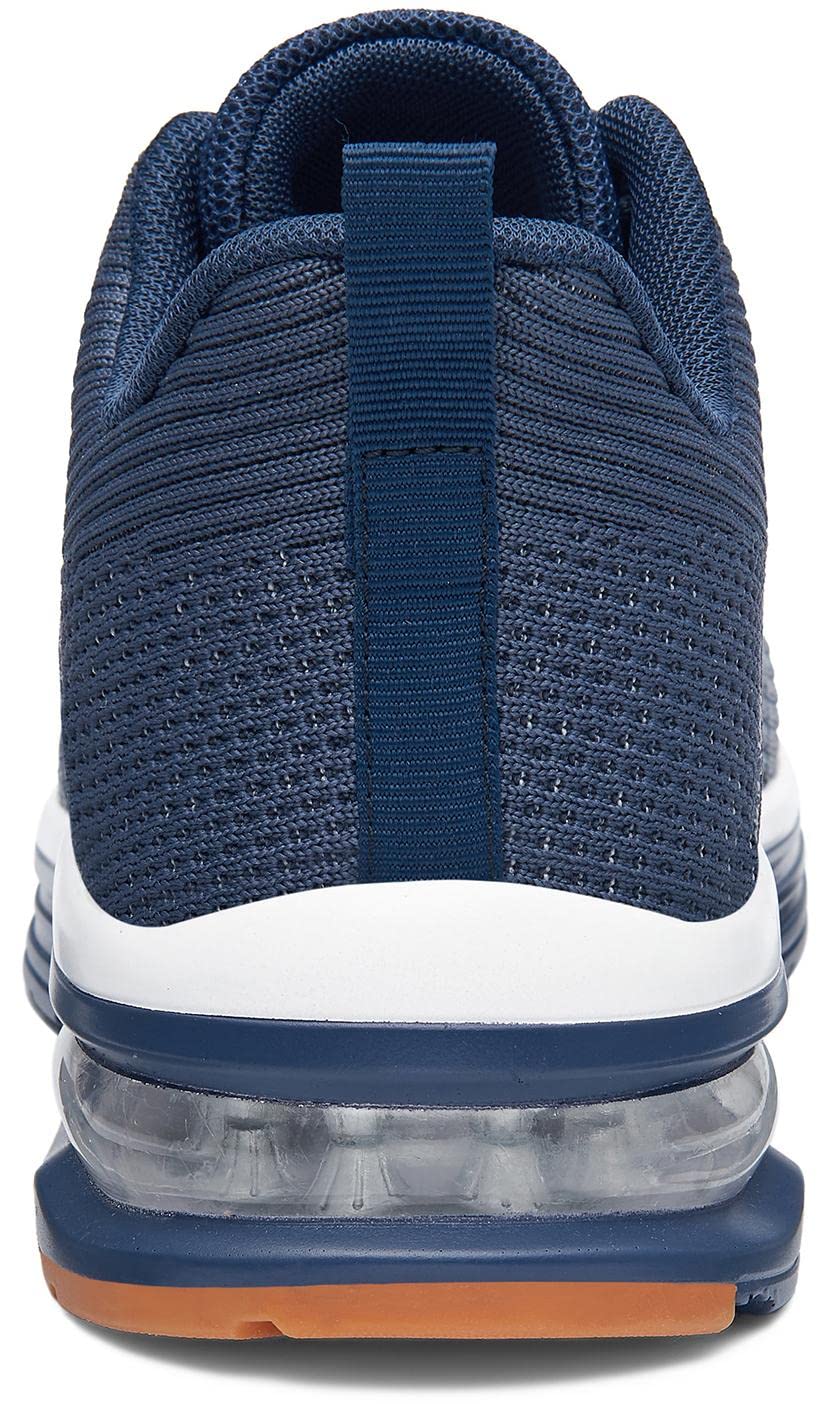 Mishansha Running Shoes for Men Sneakers Air Cushion Walking Shoes Comfortable Tennis Shoes Breathable Trail Running Shoes Yale Blue US 10.5