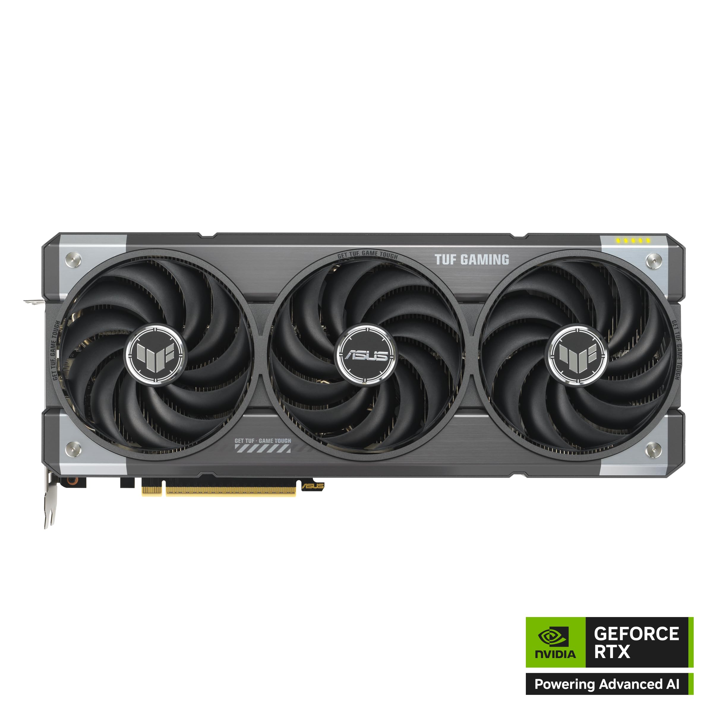 ASUS TUF GeForce RTX™ 5070 12GB GDDR7 OC Edition Graphics Card, NVIDIA, Desktop (PCIe® 5.0, HDMI®/DP 2.1, 3.125-Slot, Military-Grade Components, Protective PCB Coating, Axial-tech Fans)