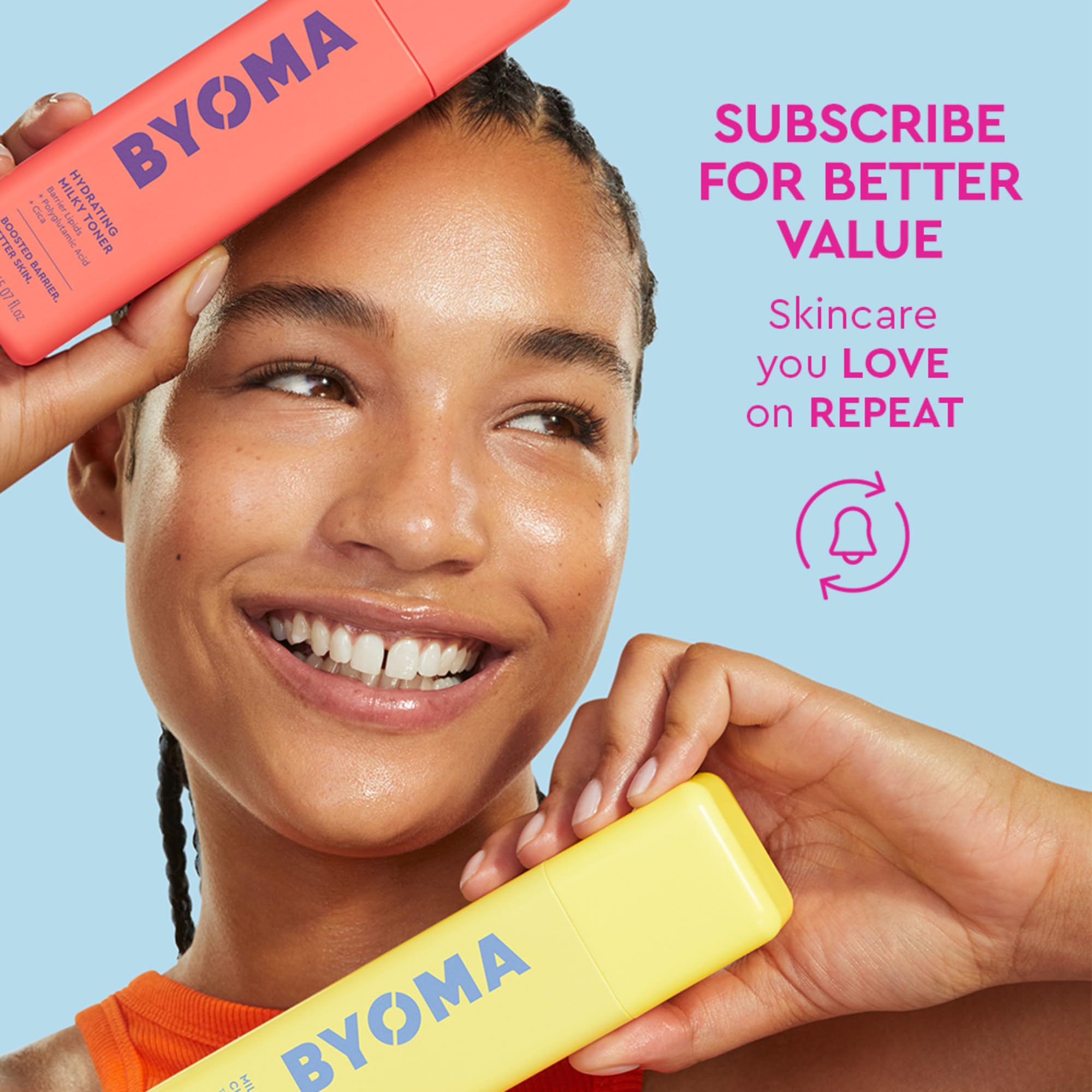 BYOMA Moisturizing Gel Cream - Barrier Repair Cream/Gel Face Lotion with Niacinamide and Green Tea - Ceramide Face Moisturizer for Dry Skin - Alcohol Free, Oil Free Face Moisturizer - 1.69 fl. oz