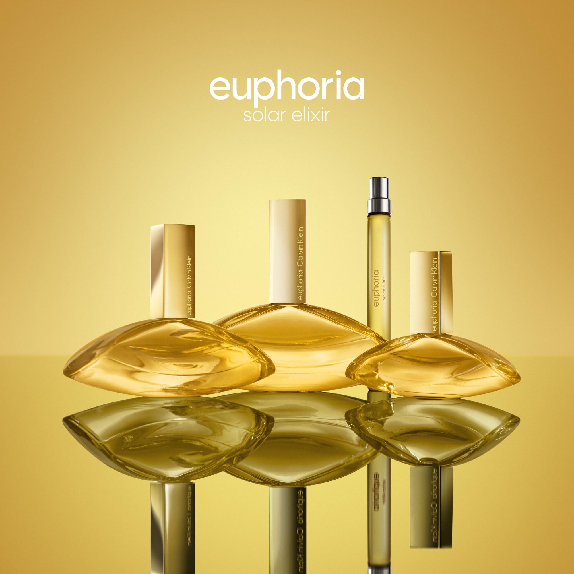 Calvin Klein Euphoria Solar Elixir Parfum Intense worn by Rosalia– Ambery Perfume for Women – With Mango, Golden Orchid, Vanilla & Cedarwood – Long-Lasting Fragrance
