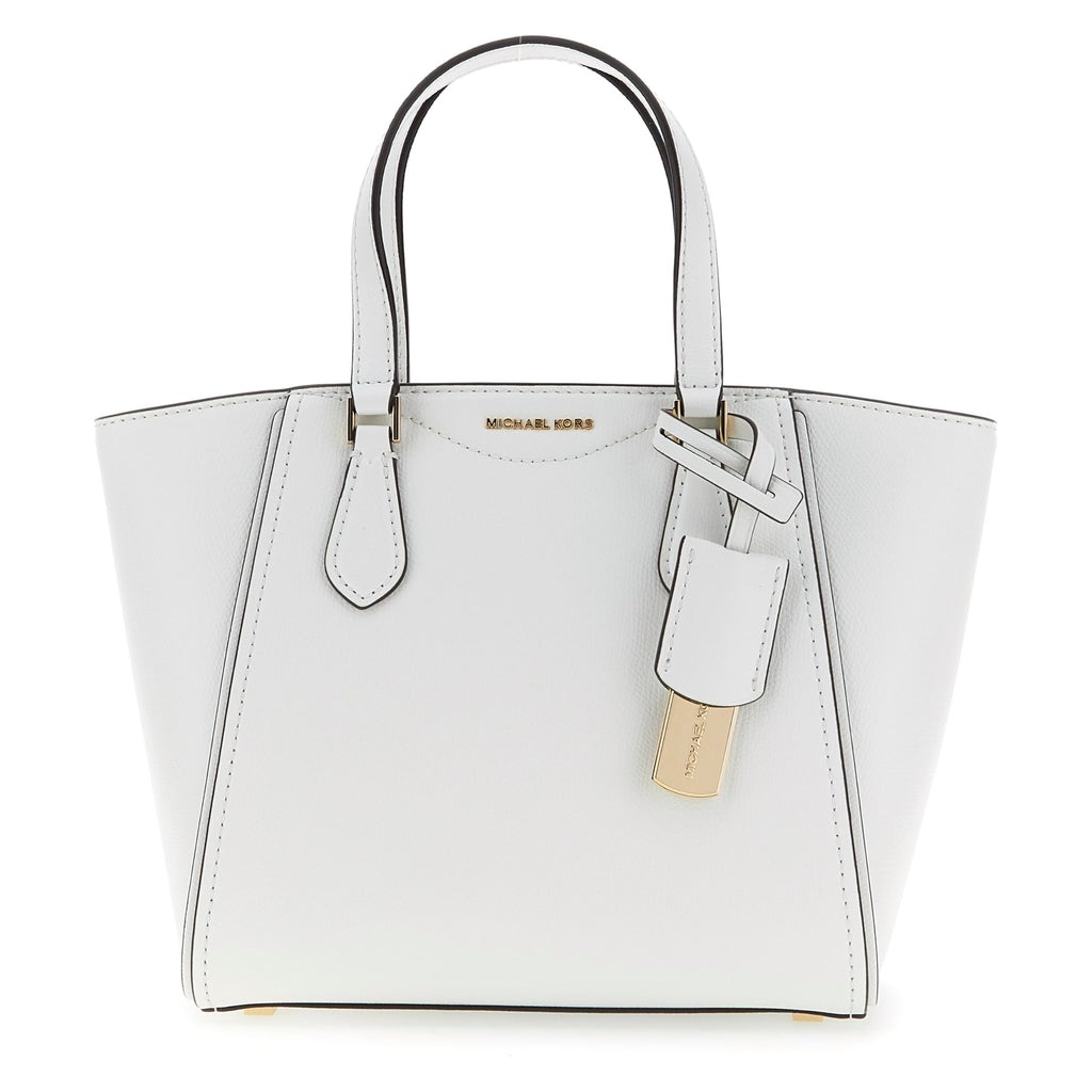 Michael Kors Womens Taryn Crossbody Handbag, OPTIC WHITE, One Size, Taryn Crossbody