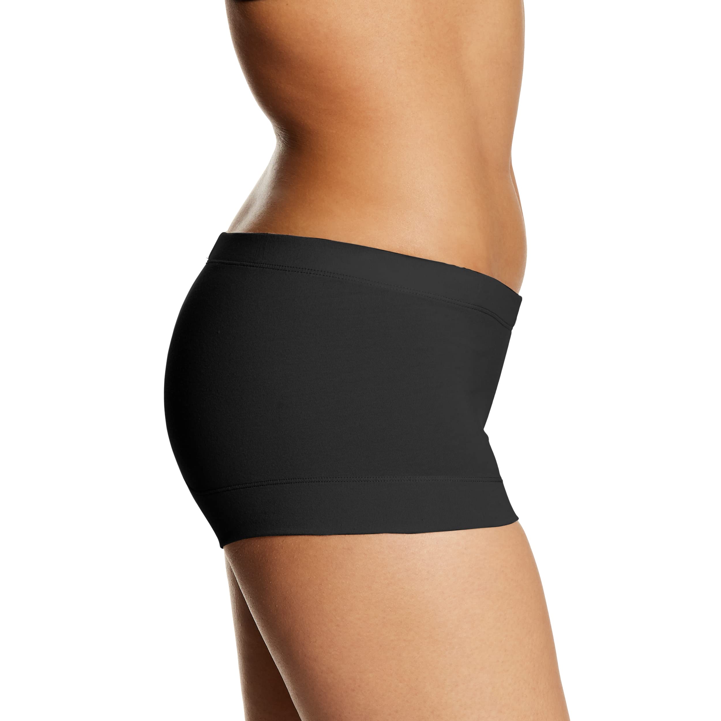 Maidenform Women's Underwear Boy Shorts Pack, 3-Pack, Stretch Cotton Underwear Women Pack, Comfy Boy short Panties for Women