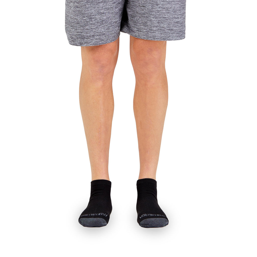 Fruit of the Loom Men's Dual Defense Ankle Socks 12 Count ( 1Pack)