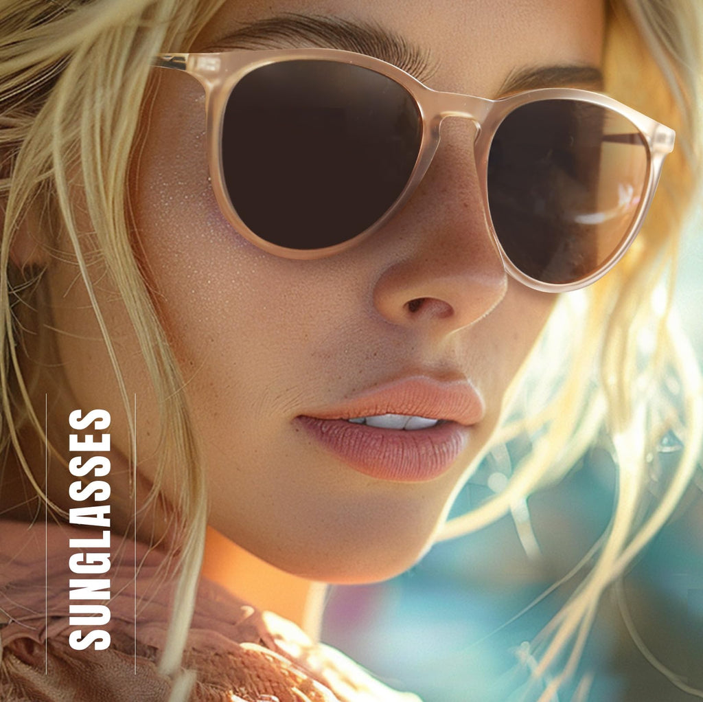CHBP Polarized Sunglasses for Women Men - Trendy 2026 Vintage Classic Retro Round Mirrored Lens Designer Style