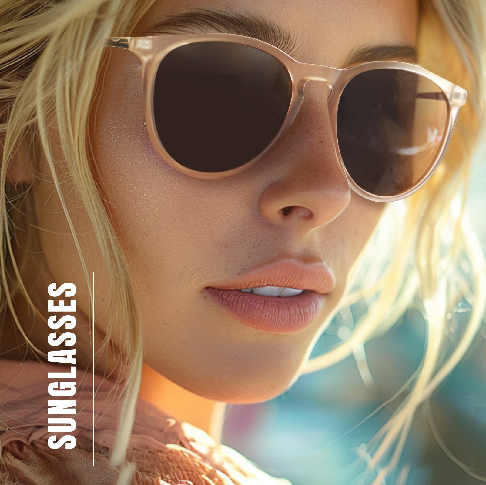 CHBP Polarized Sunglasses for Women Men - Trendy 2026 Vintage Classic Retro Round Mirrored Lens Designer Style