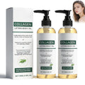2PCS Hydrating Collagen Oil for Body & After Shower,Anti Aging Moisturizing Body Oil,Lightweight Non-Greasy for Women & Men