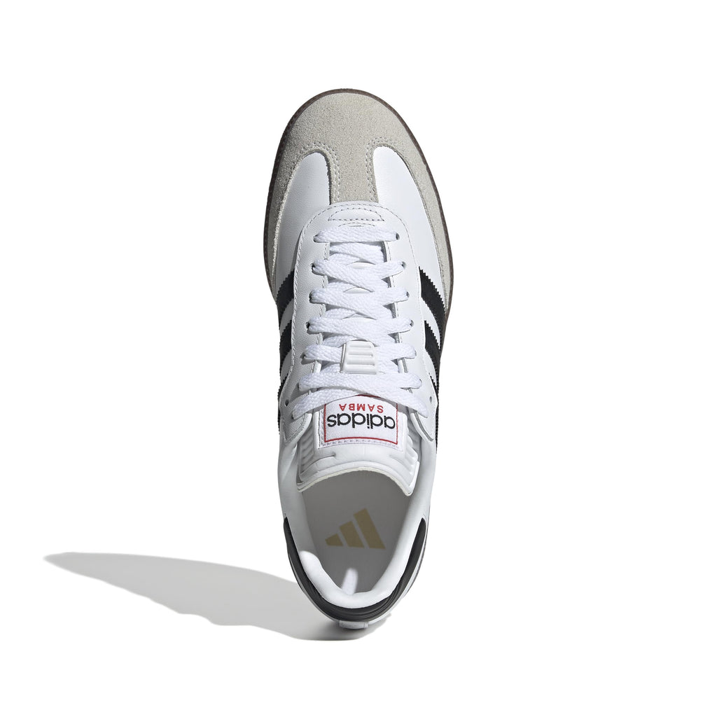 Adidas Unisex-Adult Samba Indoor, White/Black/Vivid Red, 6