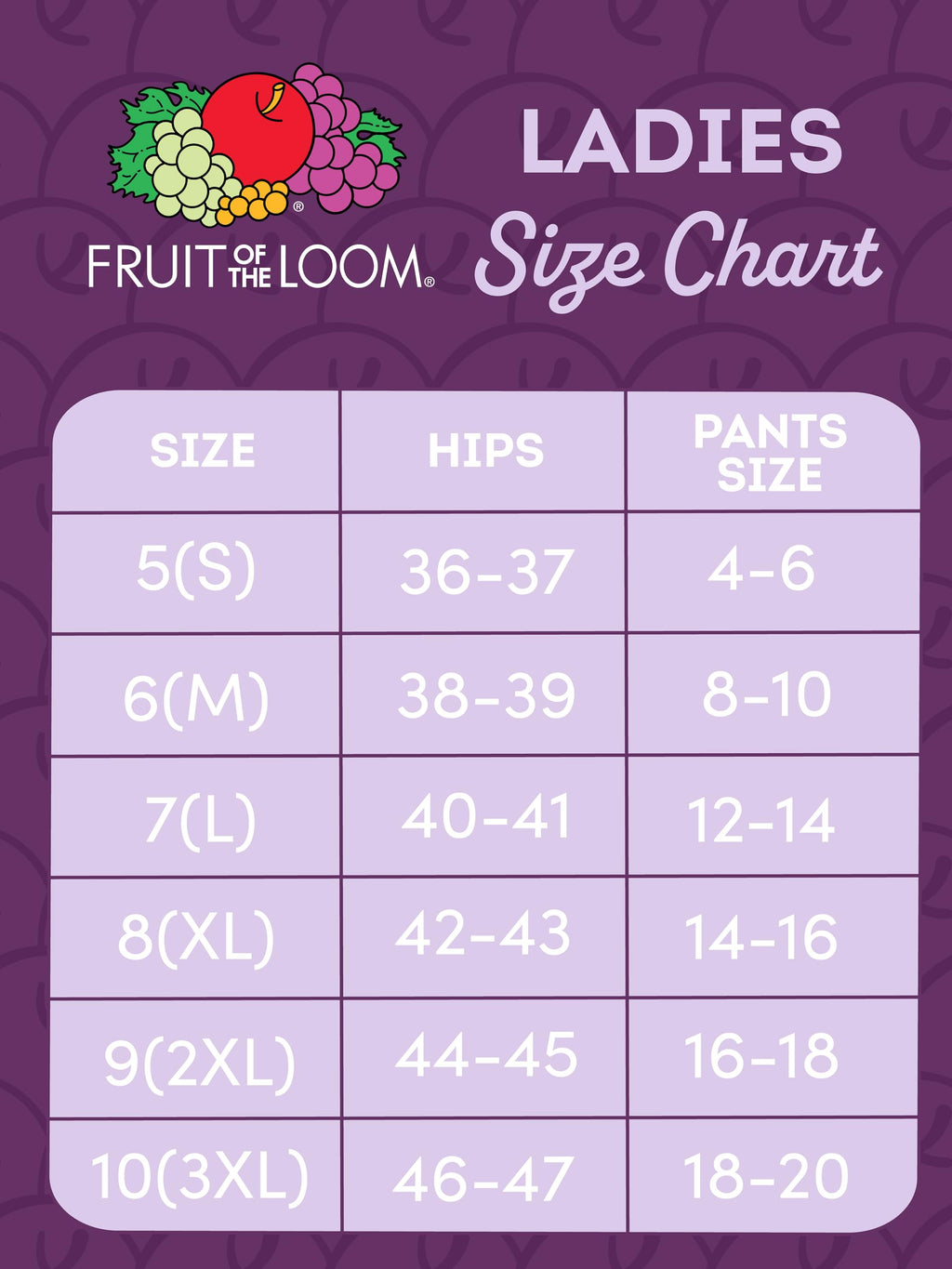 Fruit of the Loom womens 6 Pack Seamless Underwear Multipack Briefs, Hi Cut - Pack Assorted Colors, 10 US