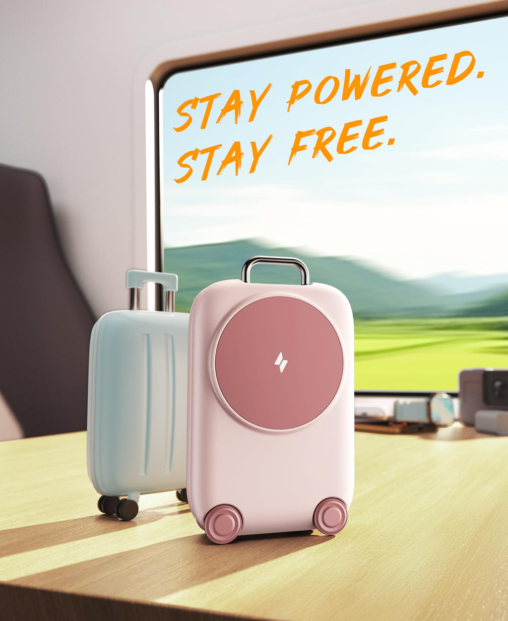 PaktVault 2026 Traveling Fast Wireless Charging Station for Apple Devices, Magnetic 3 in 1 MagSafe Charger Stand for iPhone 17 16 15 14 13 12 Pro Max Plus Air, Apple Watch&Air pods Pro, Pink