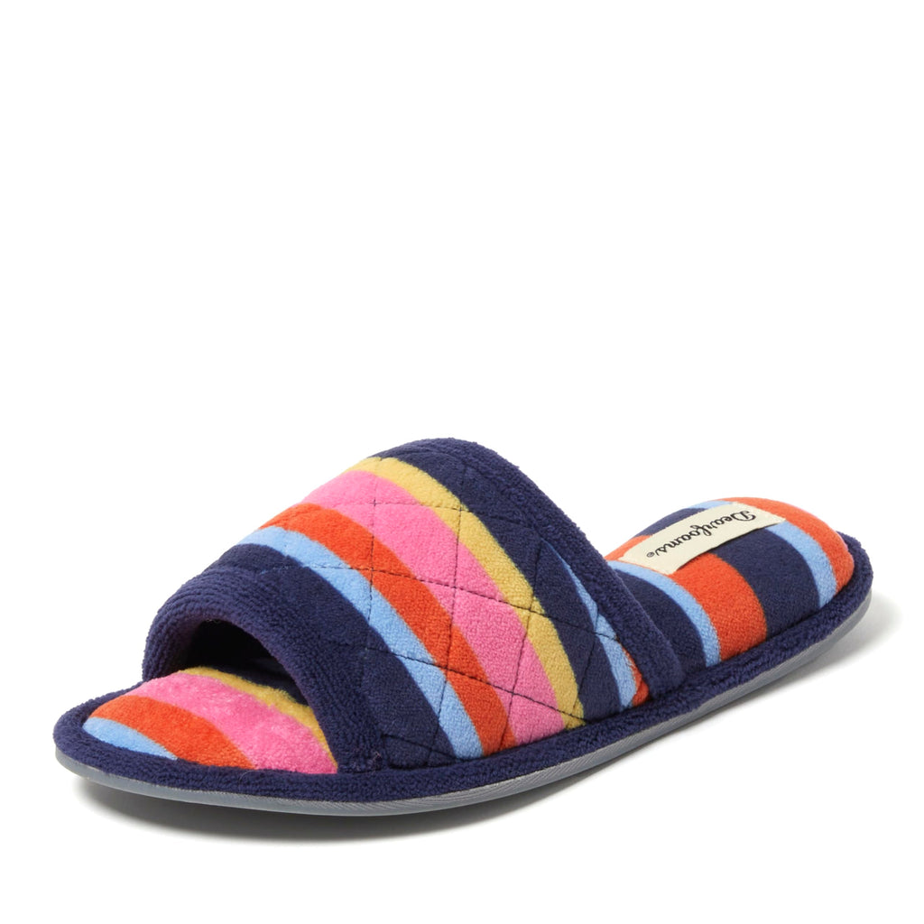 Dearfoams Women's Beatrice, MULTI, XL