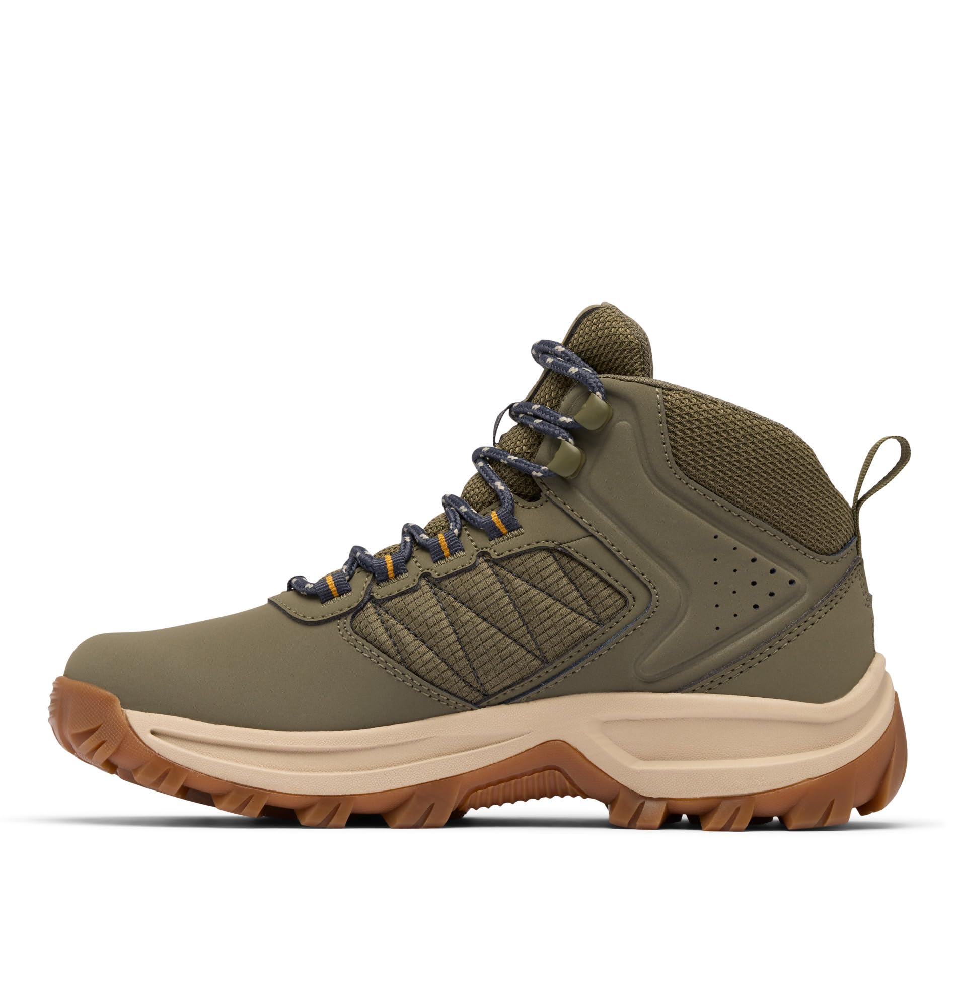 Columbia Womens Transverse Waterproof Hiking Boot, Stone Green/Raw Honey, 10.5