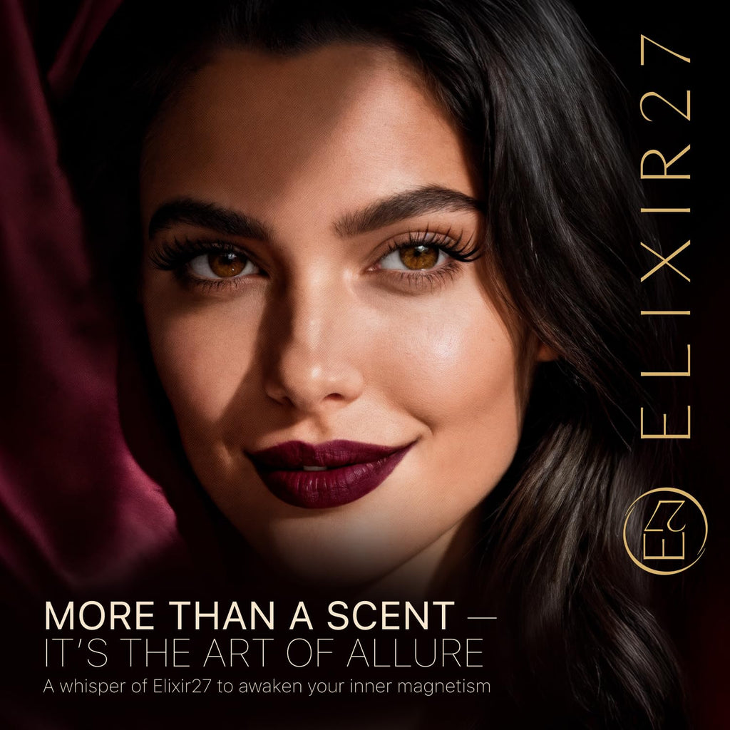 ELIXIR27 Pheromones Perfume Oil for Women Luxury Feminine Fragrance Oil, Long-Lasting Scent with Raspberry, Jasmine & Vanilla Notes
