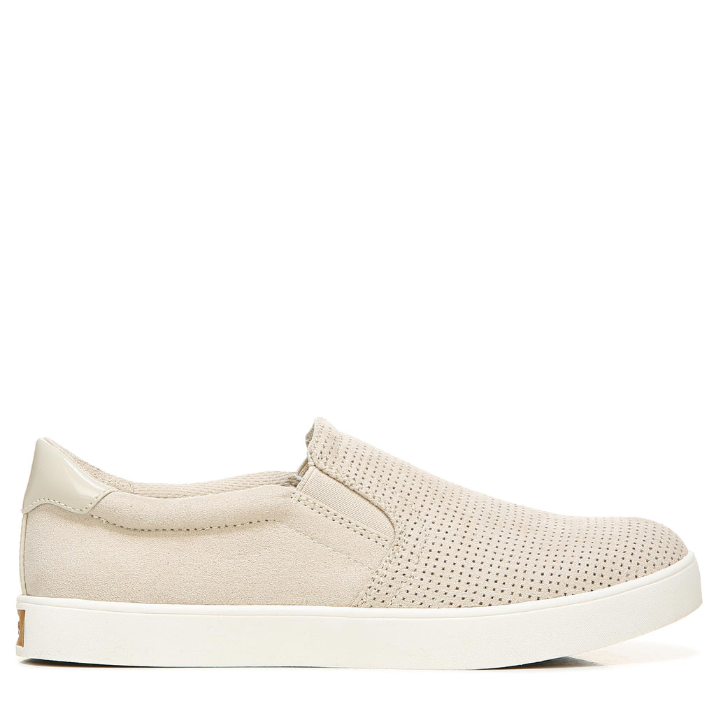 Dr. Scholl's Shoes Women's Madison Slip On Fashion Sneaker, Oyster Microfiber, 9 Wide