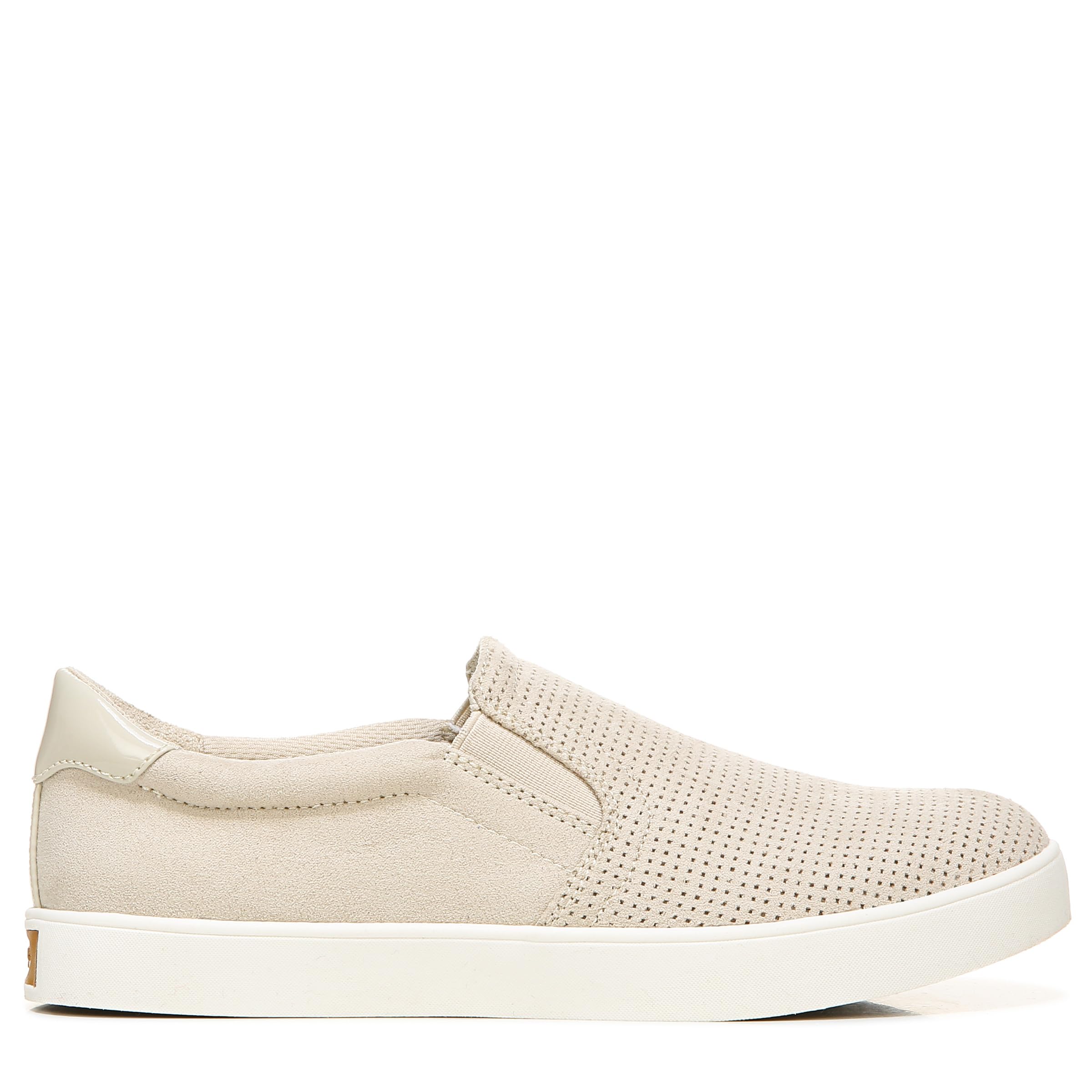 Dr. Scholl's Shoes Women's Madison Slip On Fashion Sneaker, Oyster Microfiber, 9 Wide