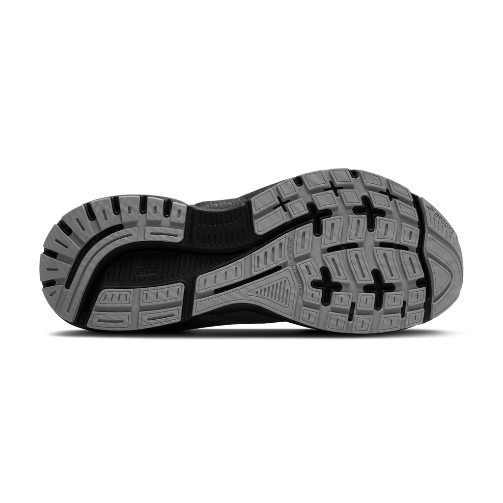 Brooks Men’s Trace 4 Neutral Running Shoe - Grey/Black/Ebony - 11 Medium