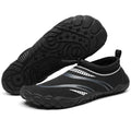 Mishansha Barefoot Shoes for Men Lightweight Water Shoes Men Quick Dry Swim Aqua Five Toe Beach Shoes Coal Black-E0153 13.5 Women/11.5 Men