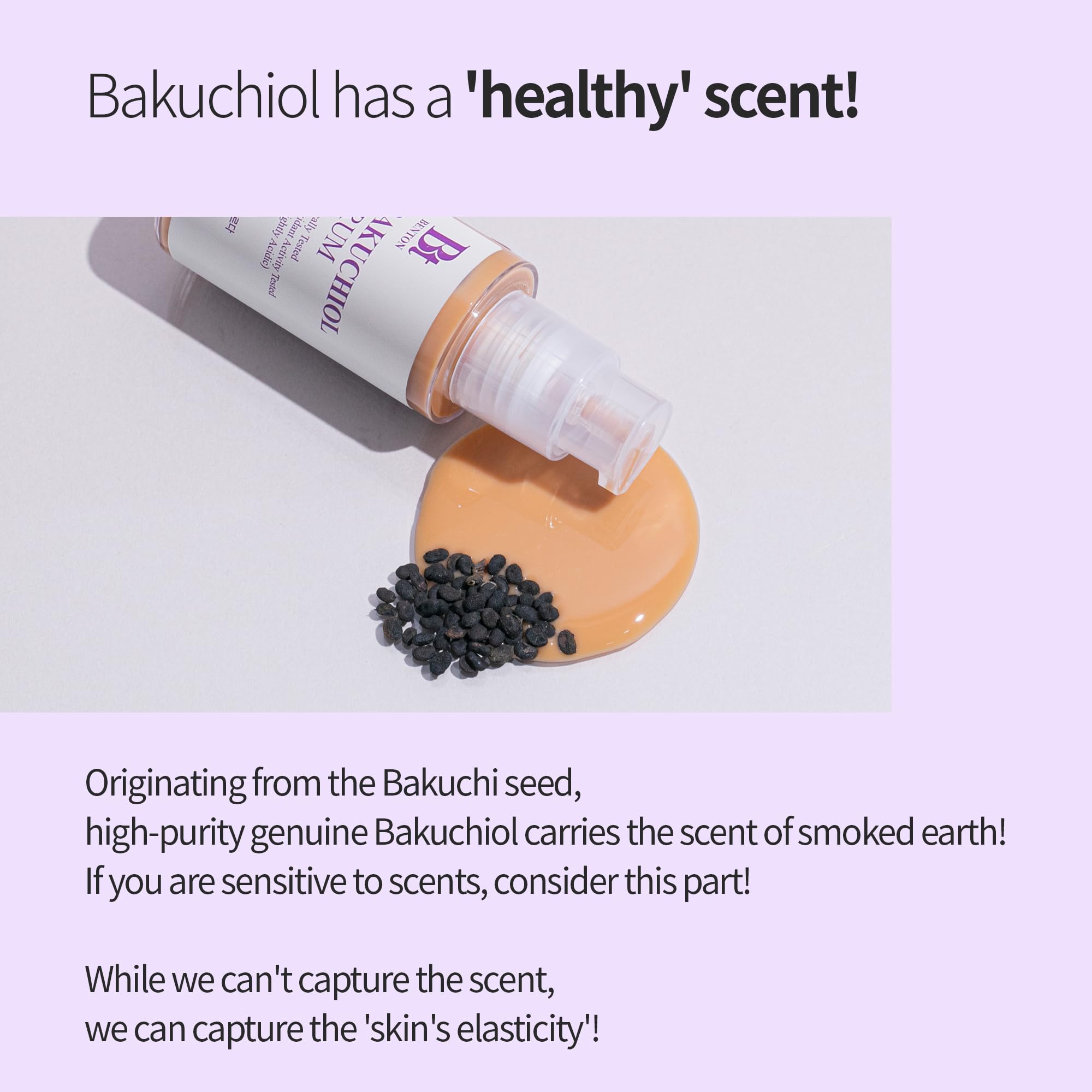BENTON Bakuchiol Serum - Nourishing Serum for Face with Bakuchiol Retinol Alternative - Improve Elasticity and Control Photoaging - Serum for Sensitive Skin, 1.18 fl.oz.