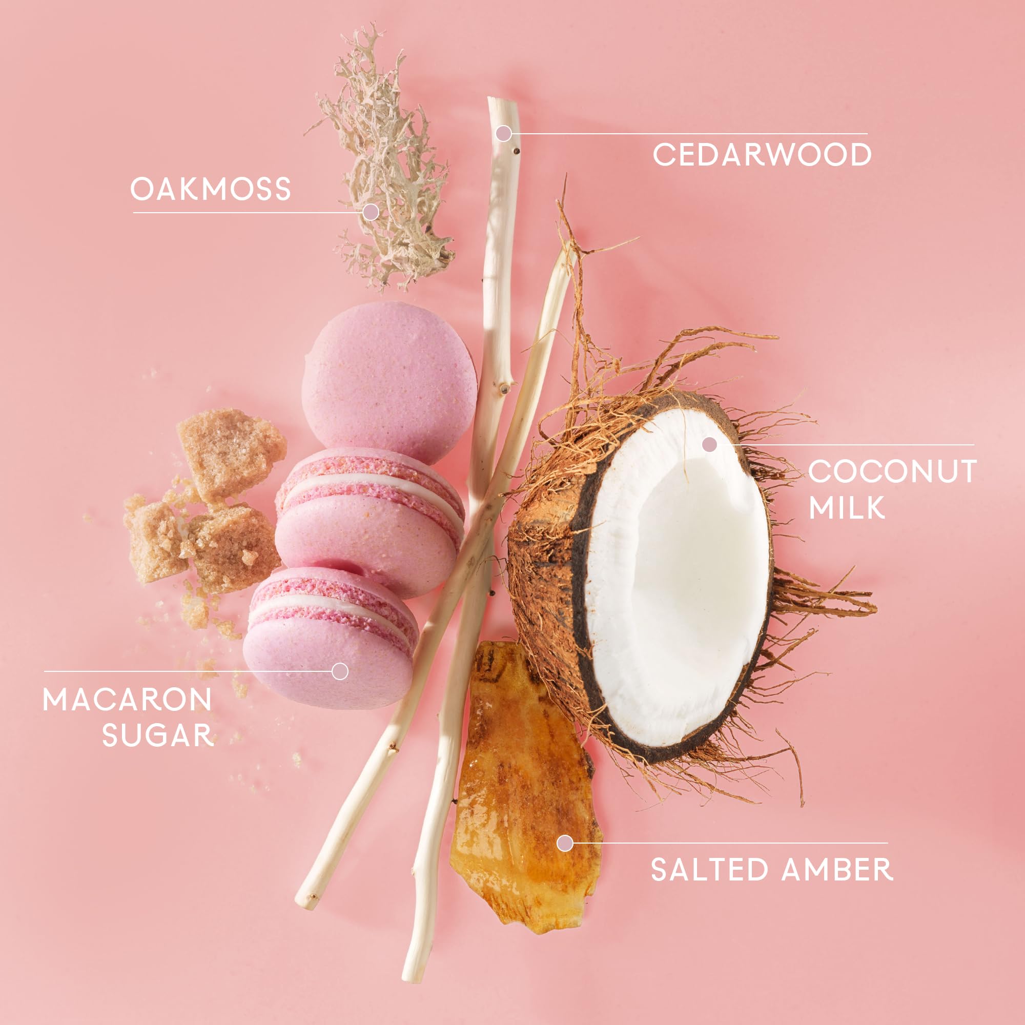Lake & Skye 222 Cosmic Coco + Musk Hair & Body Mist 3.4 Fl Oz (100 mL), White Musk, Coconut Milk, Macaron Sugar, Hydrating, Softening
