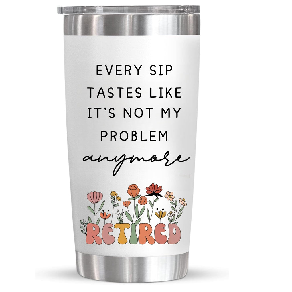 MJZAKEFR Retirement Gift for Woman Men 2026-20 Oz Tumbler-Coworker Leaving,Goodbye, Going Away, Farewell, Retired Gifts for Coworkers, Friends