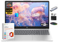HP Laptop for 2025-2026 Home Student Business, Lifetime MS Office, AI Computer, 15.6” FHD, AMD Ryzen 7, 16GB RAM, 1TB Storage (512GB SSD+500GB Ext), Wi-Fi 6, Privacy Cam, MarxsolAccessory, Win 11 Pro