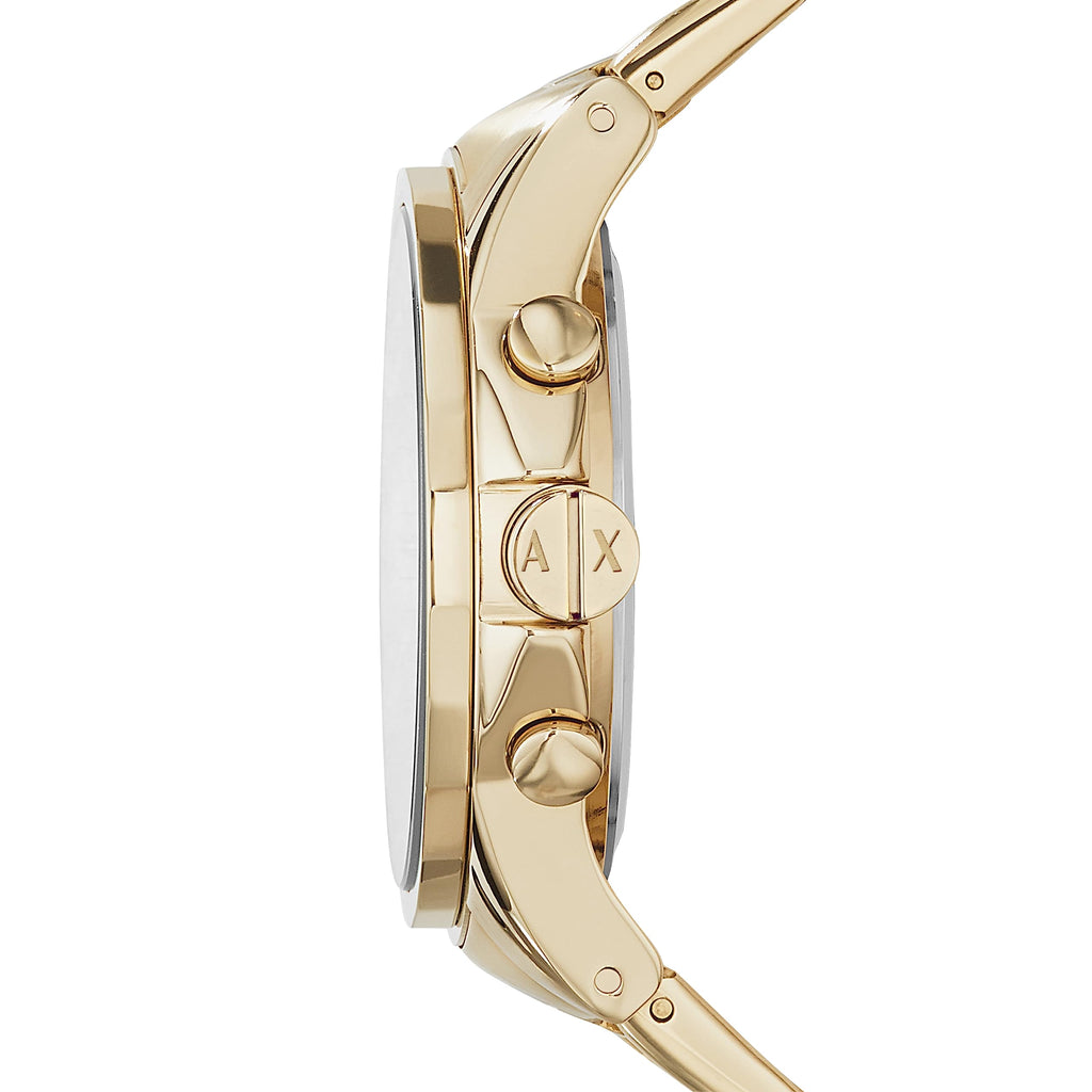 Armani Exchange A|X Chronograph Gold-Tone Stainless Steel Watch for Men